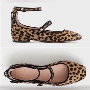 J.Crew Collection Calf Hair Mary Janes